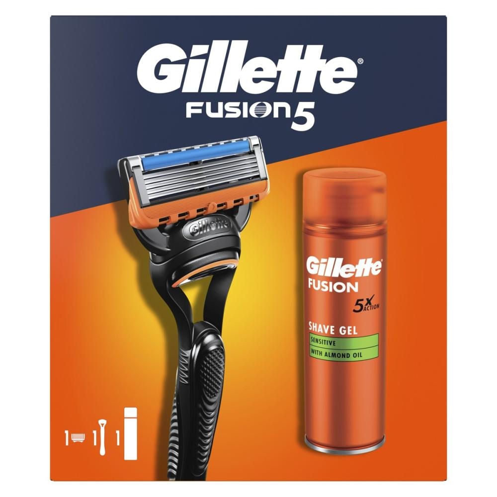 Gillette MACH3 Charcoal 6+1
