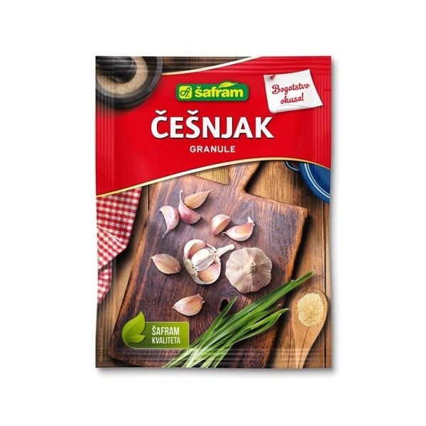 Šafram Češnjak u granulama 30g