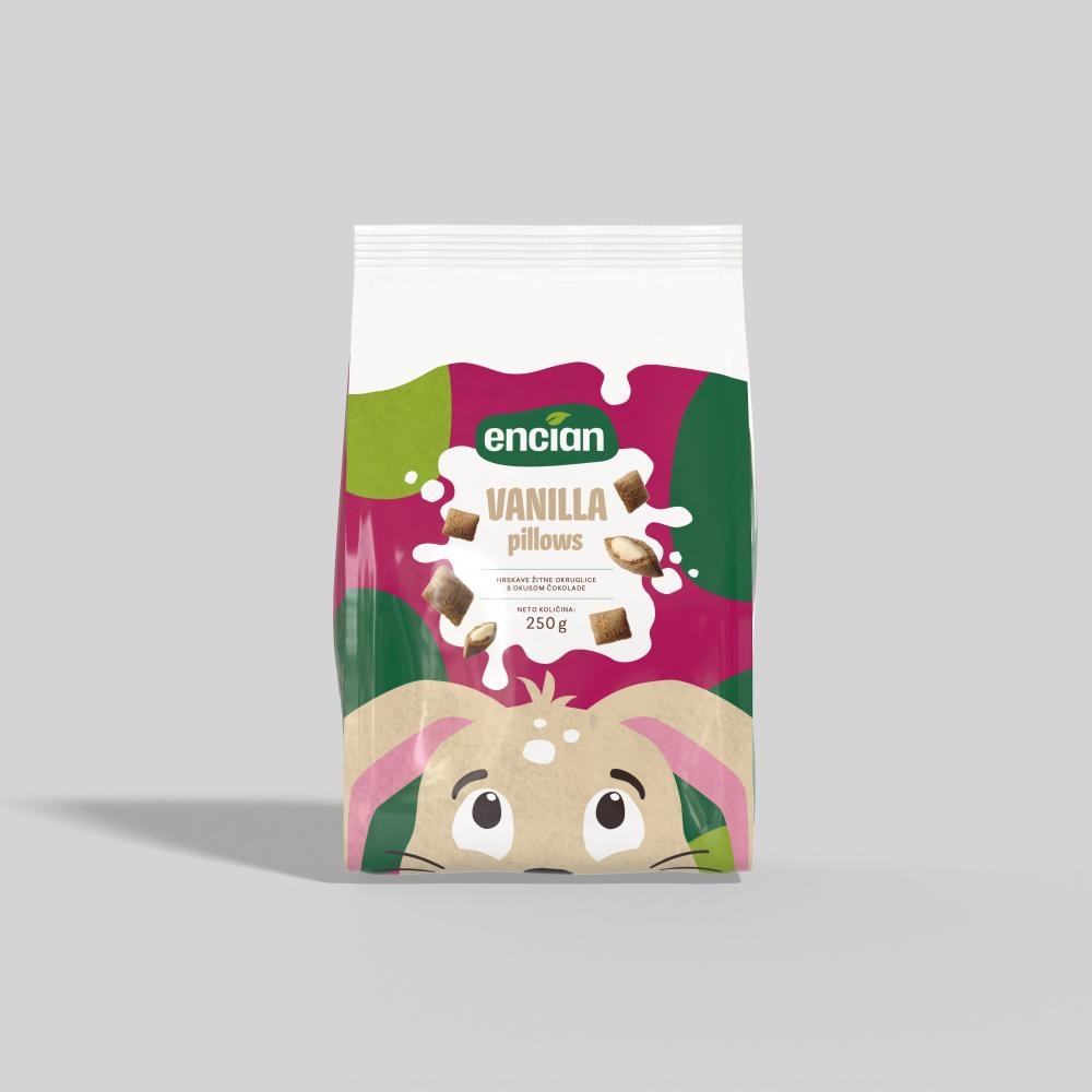 Encian Pilows Vanilla, Black and White 250 g