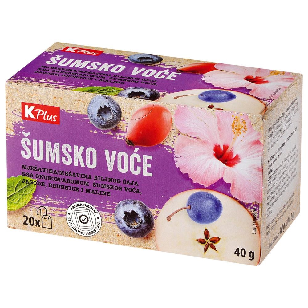 KUPUJMO NAŠE Čaj šumsko voće 40g
