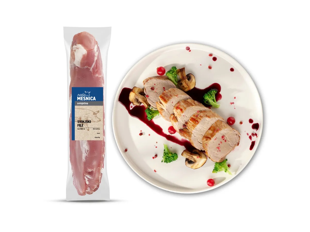 Svježi svinjski file cca 400 g