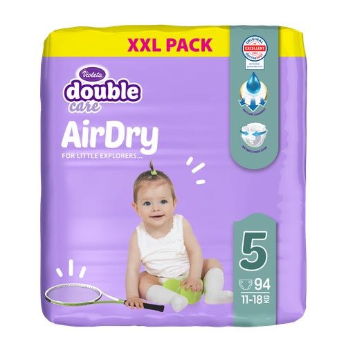 Violeta Pelene za djecu Double Care 44 - 46 komada