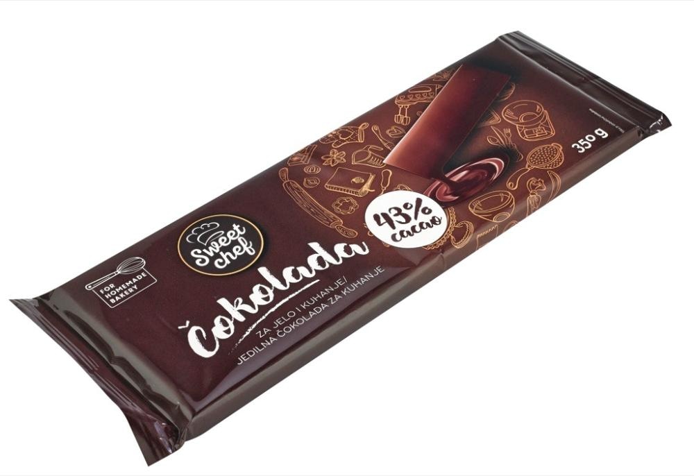 Sweet Chef Čokolada za kuhanje 350g SWEET CHEF