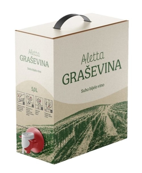 Aletta Graševina 5 l Aletta