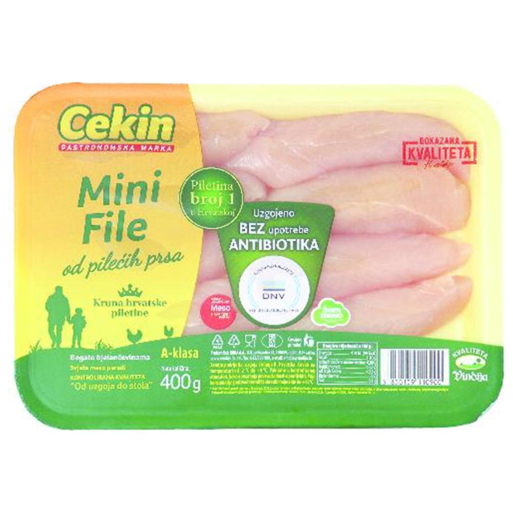 Mini file od pilećih prsa Cekin 400 g Cekin
