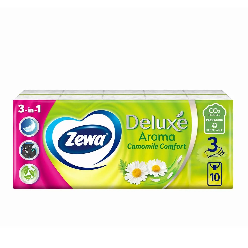 Zewa Maramice papirnate mirisne Deluxe 10 rola Zewa