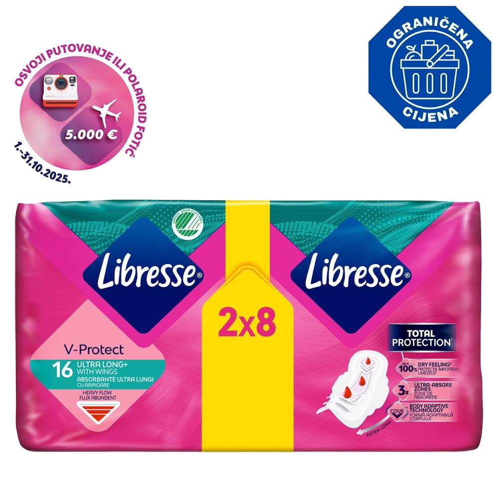 Libresse Higijenski ulošci 12/1, 16/1 ili 20/1