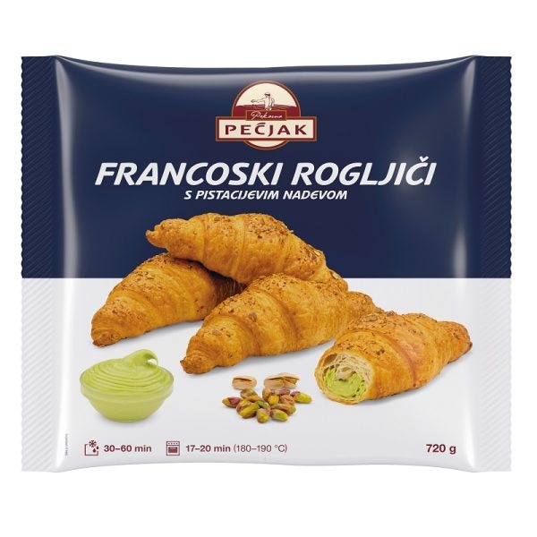 FRANCOSKI ROGLJIČI PISTACIJA 8x90 g PECIAK
