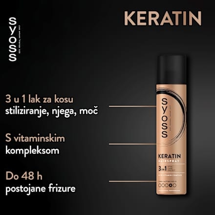 Syoss Keratin lak za kosu 300 ml