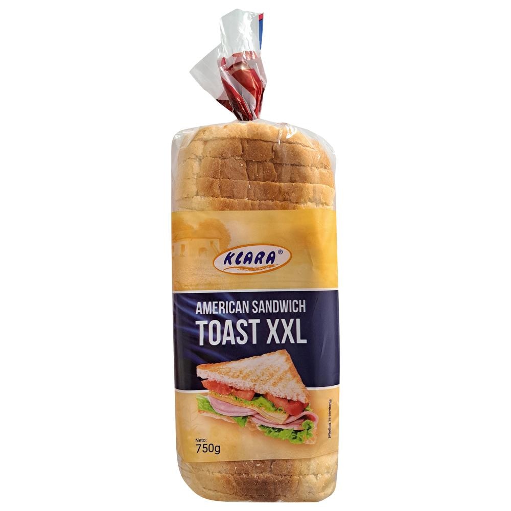 Klara Toast 750 g
