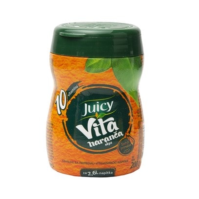 Juicy Napitak instant naranča, limun 200 g