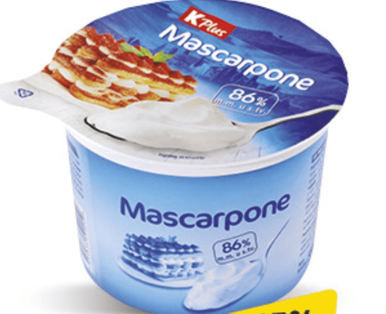 K Plus Mascarpone sir 500g K PLUS