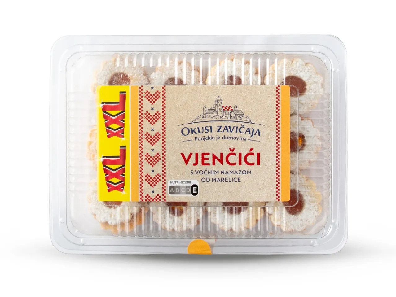 Okusi zavičaja Vjenčići marelica 800 g