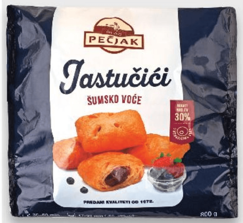 PEČJAK Jastučići 800 g