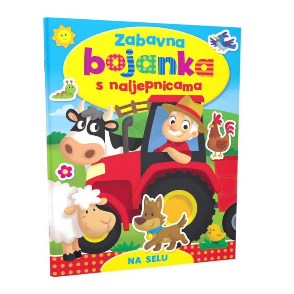 Zabavna bojanka s naljepnicama