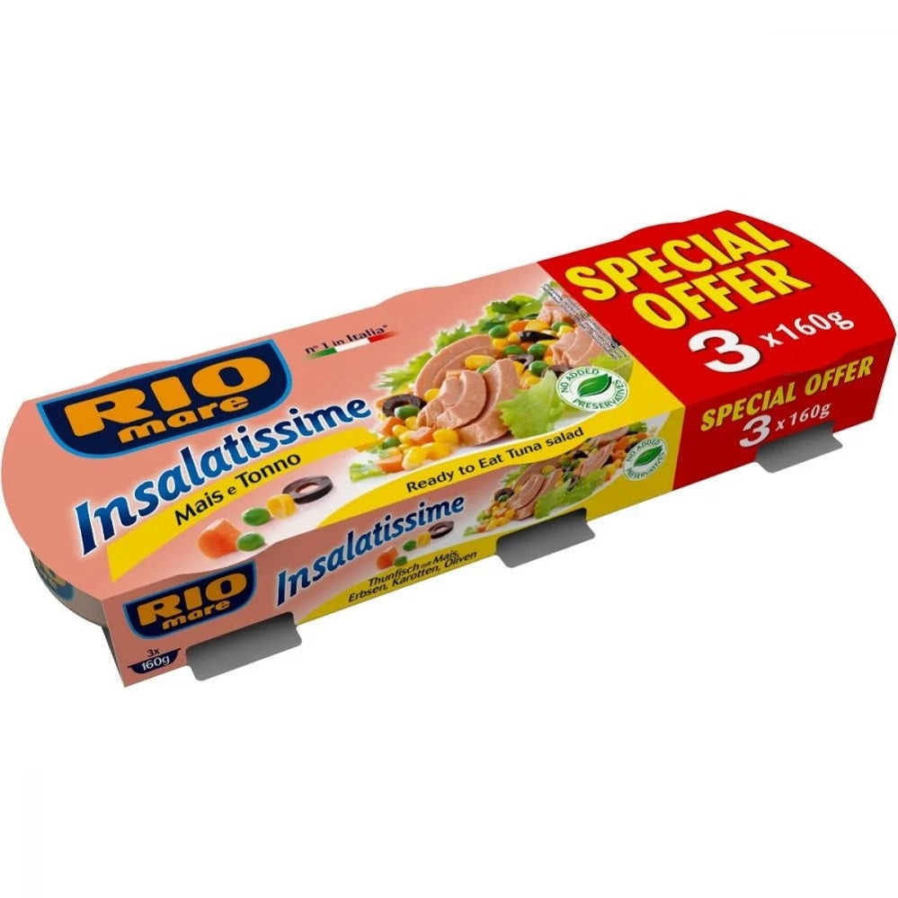 Tuna salata Rio Mare 3 x 160 g