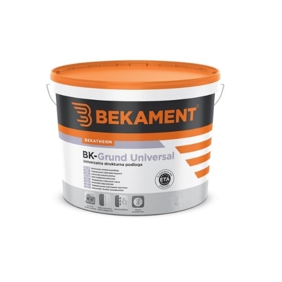 Univerzalni strukturni premaz 'BK-Grund Universal' Bekament 8 kg BEKAMENT
