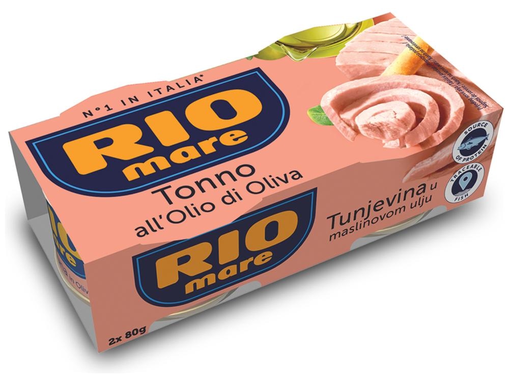 Tuna Rio Mare u maslinovom ulju 2 x 80 g