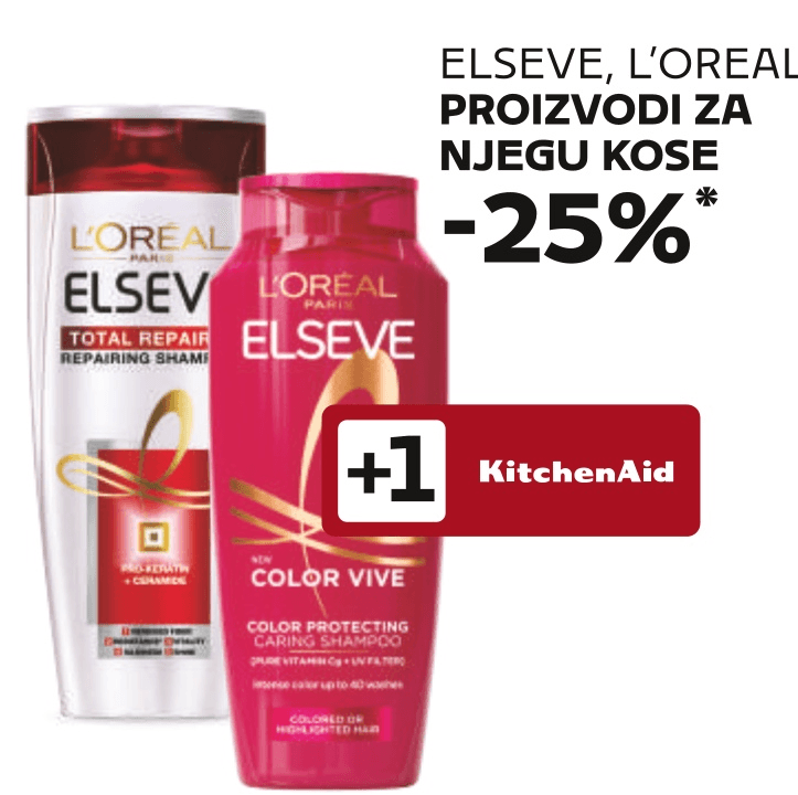 Elseve, L'Oreal Proizvodi za njegu kose