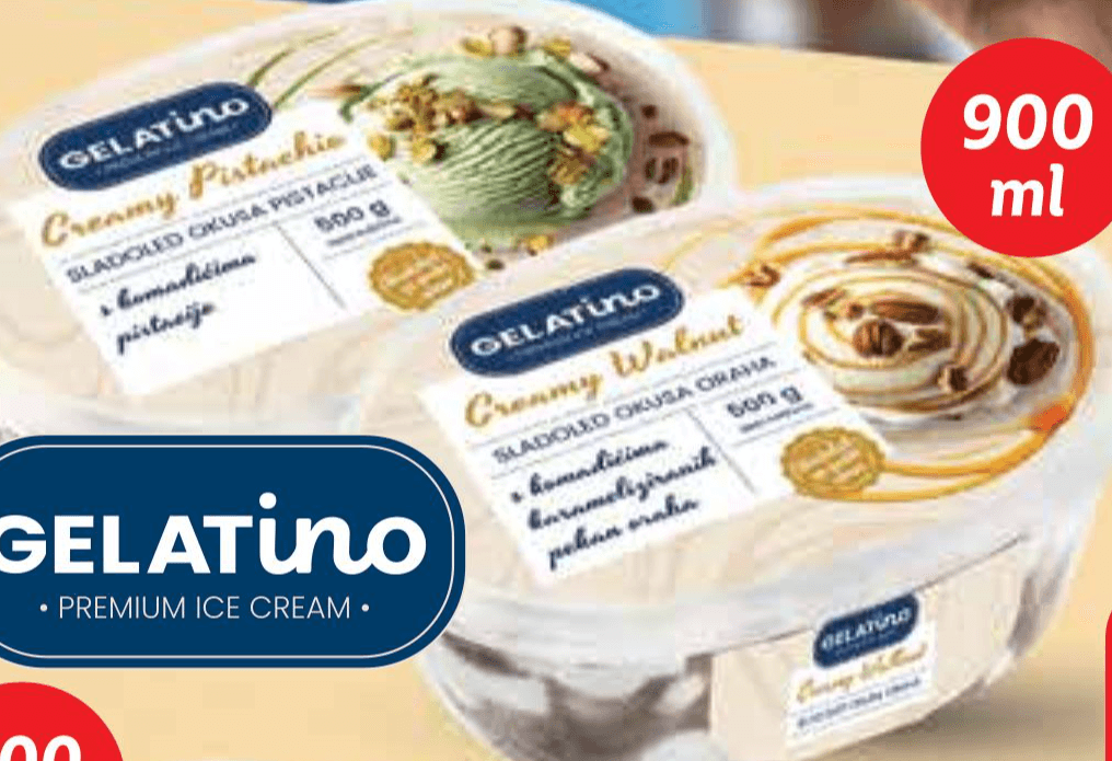 GELATINO Sladoled 900 ml