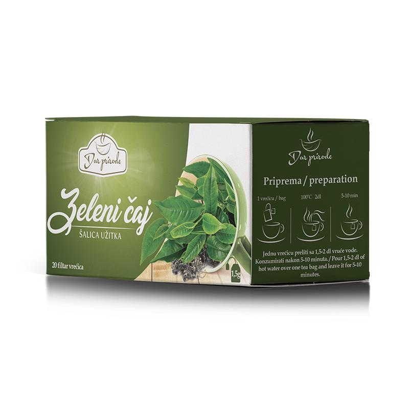 DAR PRIRODE Zeleni čaj list 100g