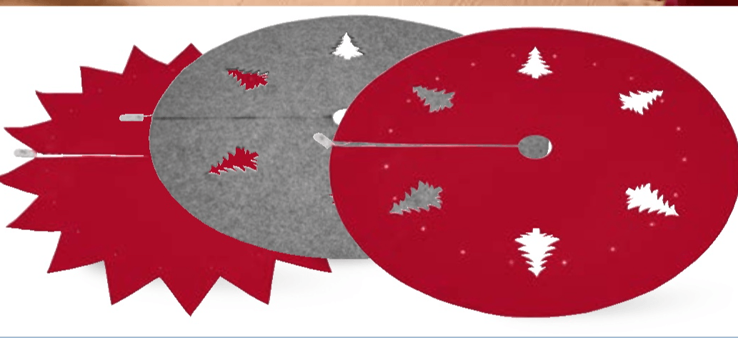 LIVARNO home LED podloga za božićno drvce Komad