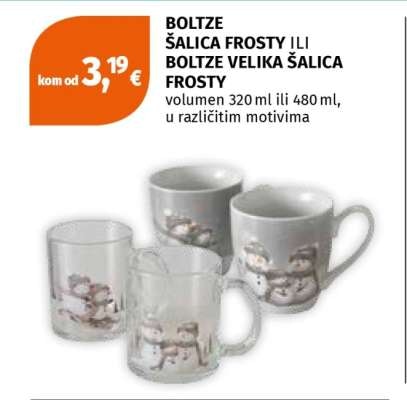 Boltze Šalica Frosty 320 ml ili 480 ml