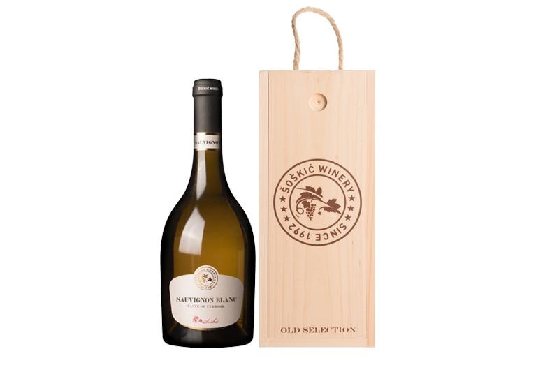 Šoškić Sauvignon Blanc bijelo vino, Rose 0,75l
