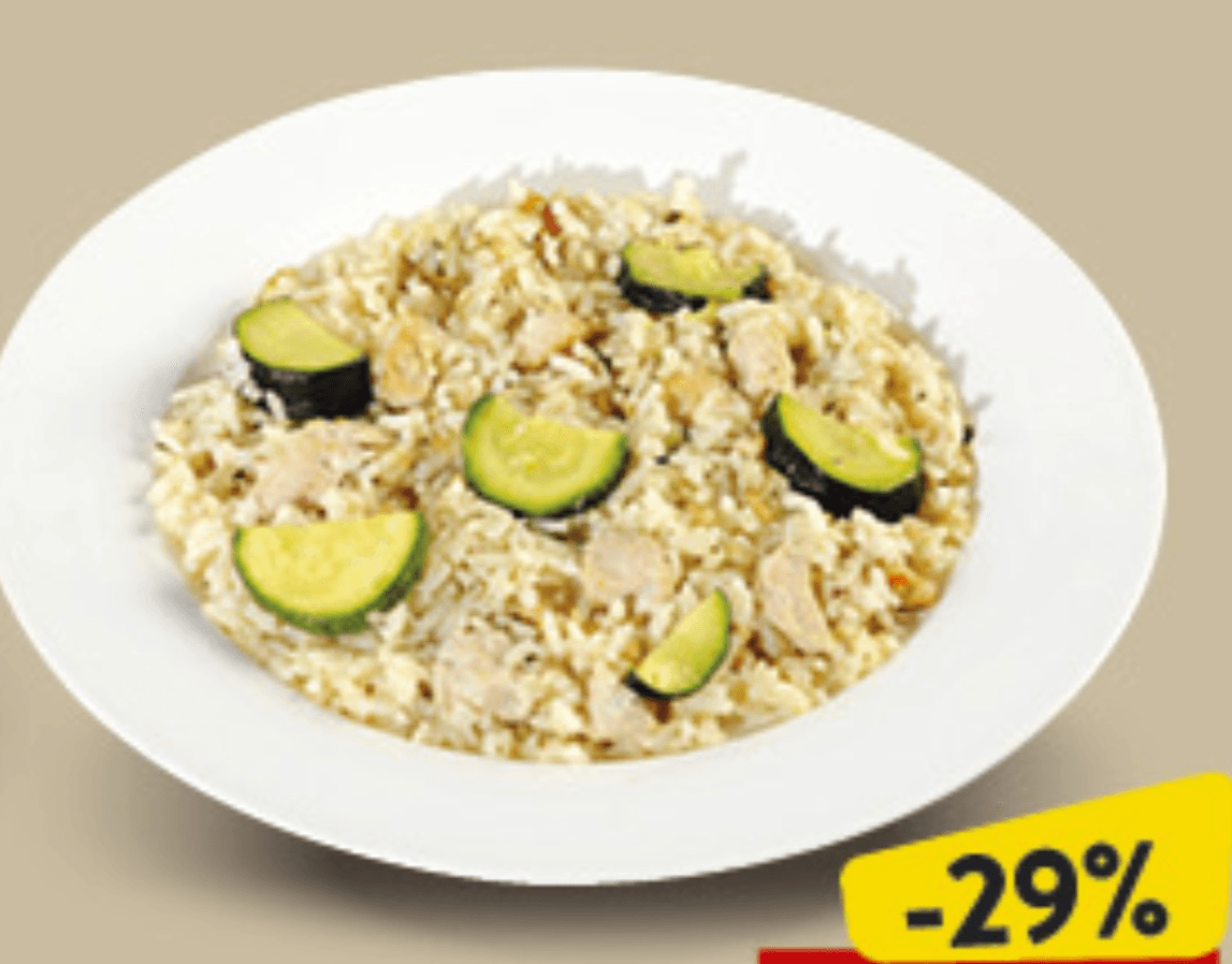 Rižoto piletina i tikvice 1kg