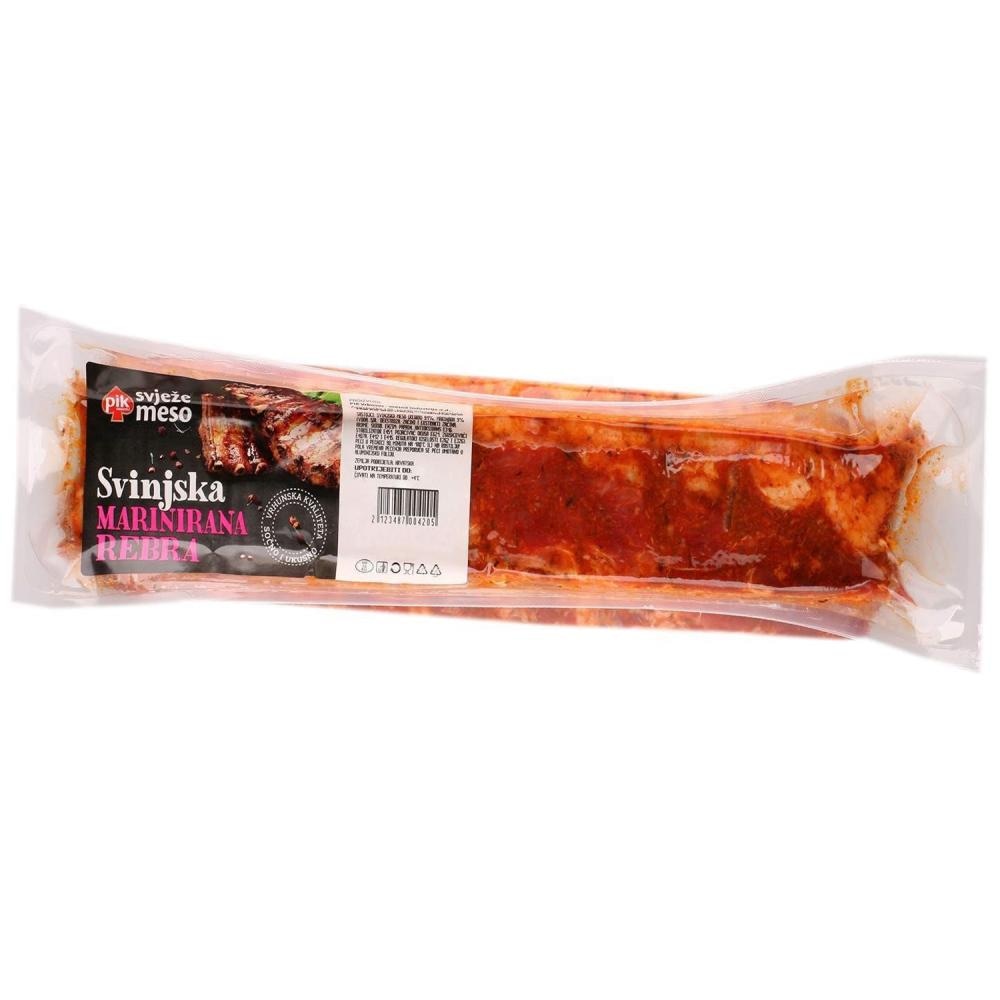 PIK Marinirana svinjska rebra 1 kg