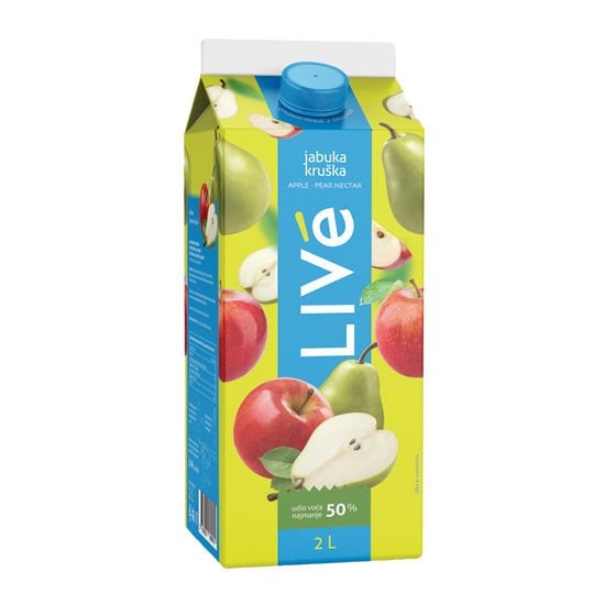 LIVE Voćni nektar 2 l
