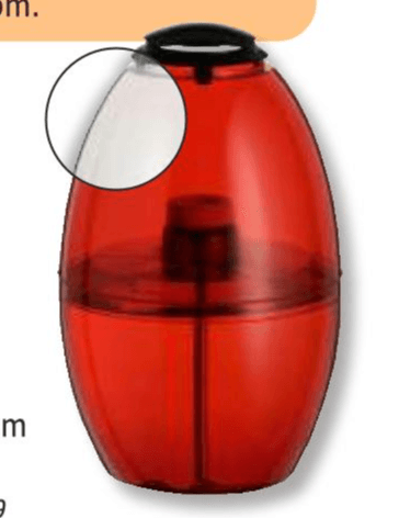 Uložak za lampion Ø 15 x v 15 cm, 1,4 l