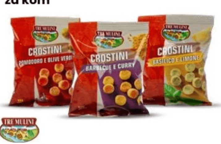 Tre Mulini Crostini više okusa 50 g