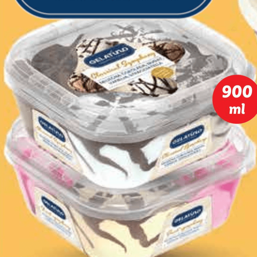 Gelatino Sladoled 900 ml