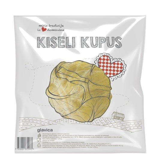 Domaći kiseli kupus 500 g MIRIS TRADICIJE IZ SRCA DOMOVINE