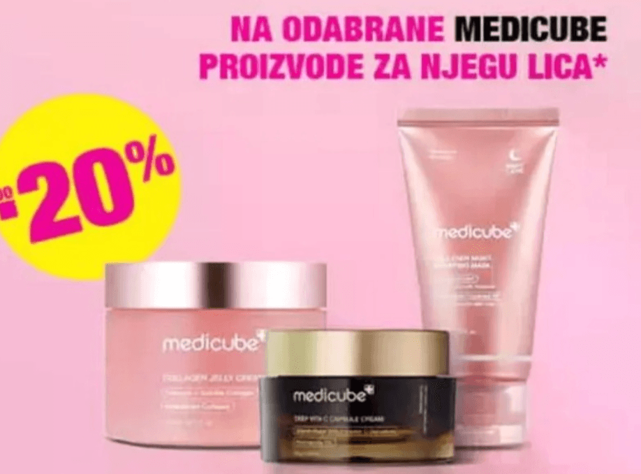 Odabrani Medicube proizvodi za njegu lica