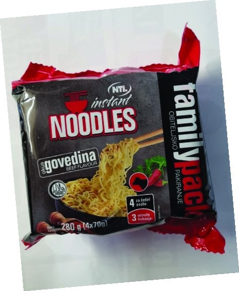 Juha instant noodles piletina 300 g (4 x 75 g)