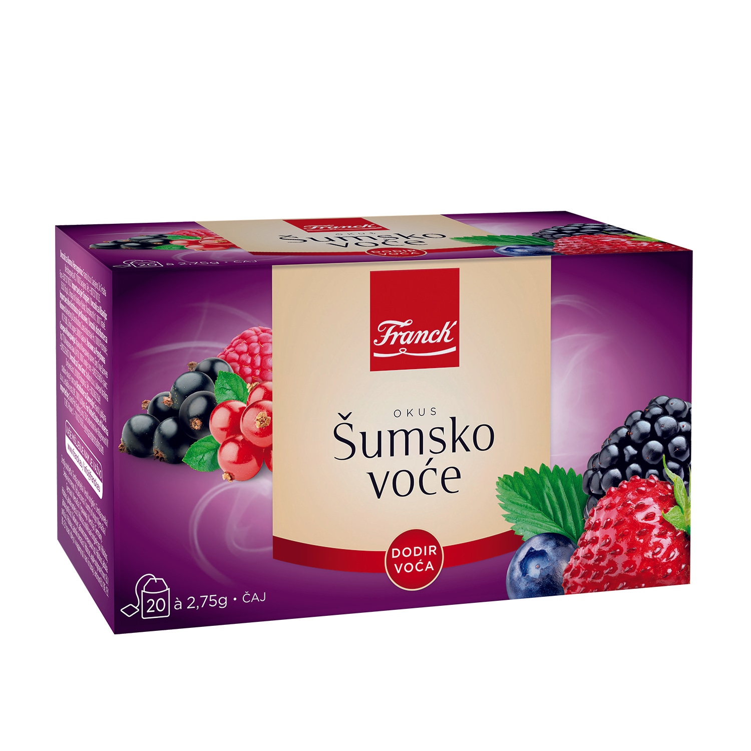 Čaj Franck Šumsko voće 55 g Franck