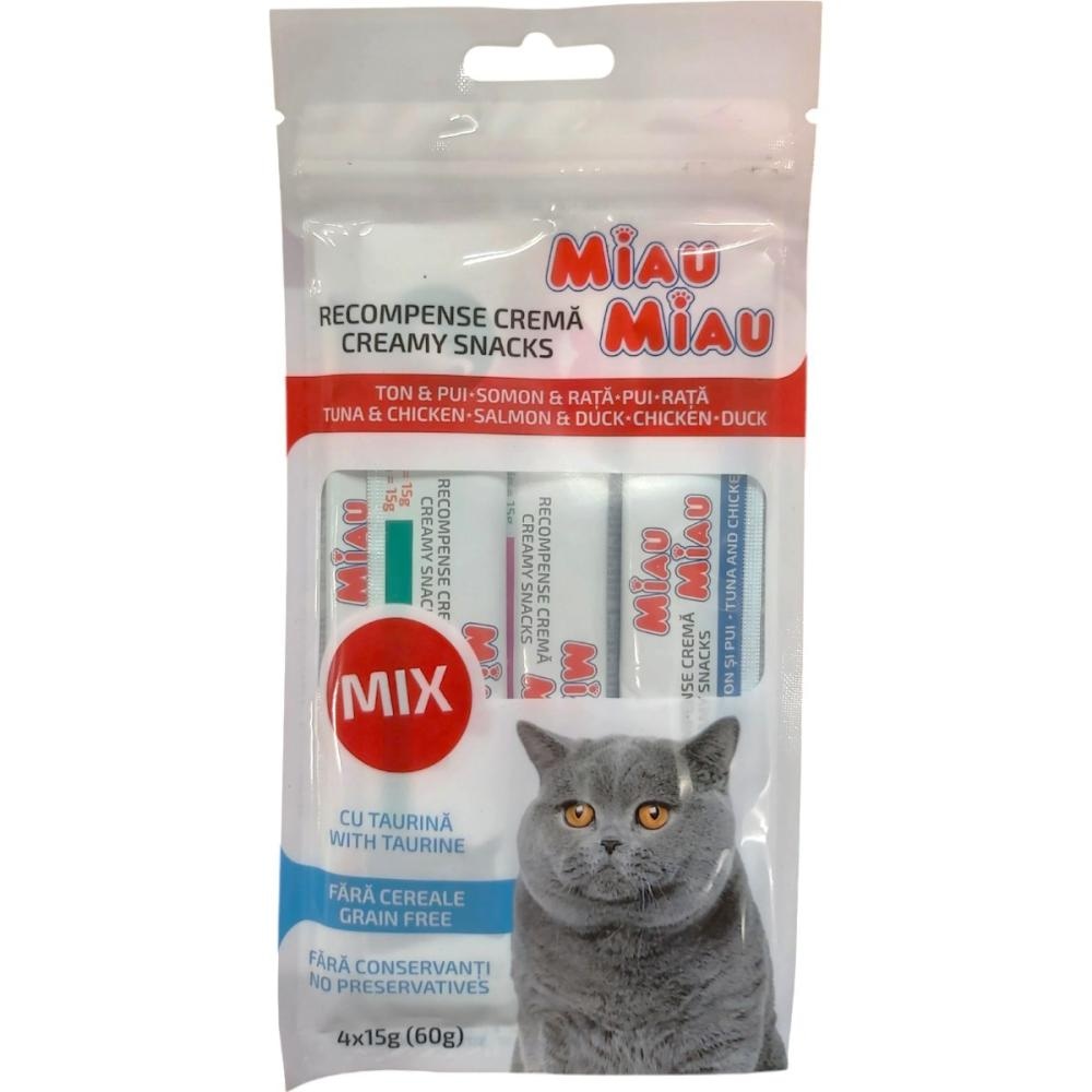 Hrana Miau Miau Snack mix 4x15g