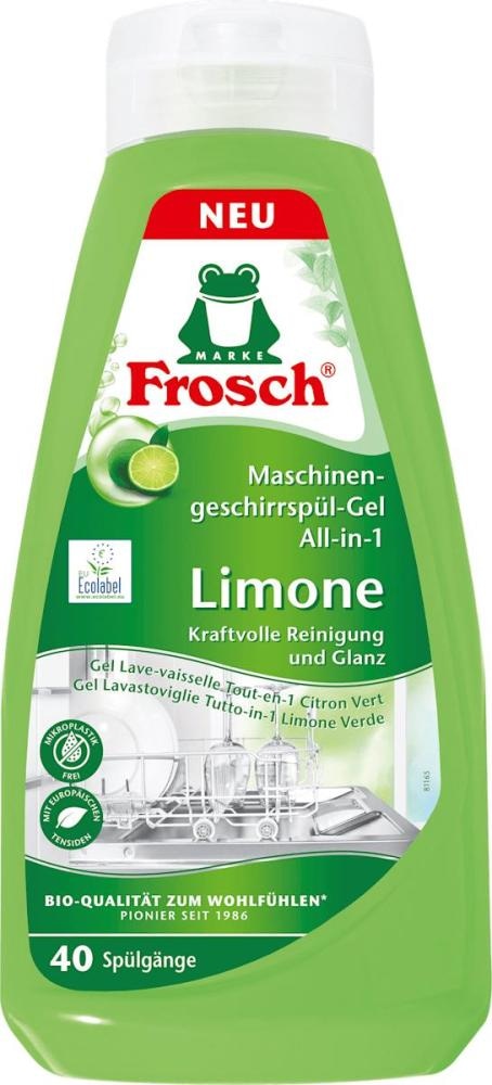 Frosch gel za strojno pranje posuđa Limeta 2x650 ml