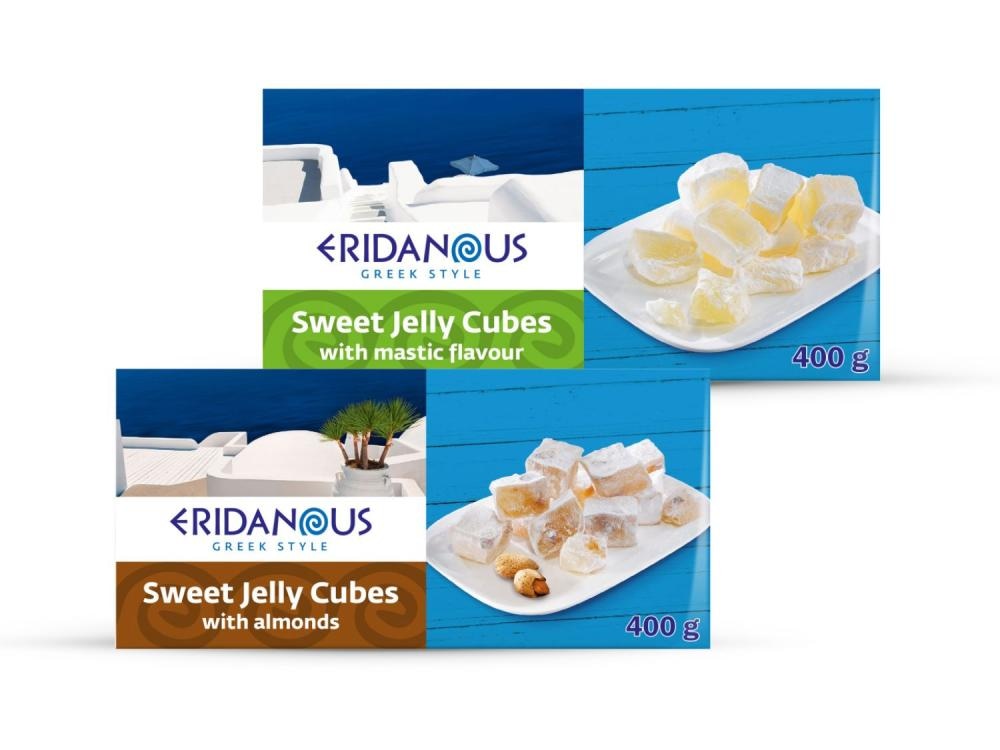 Žele kocke Ridanous 400 g Ridanous