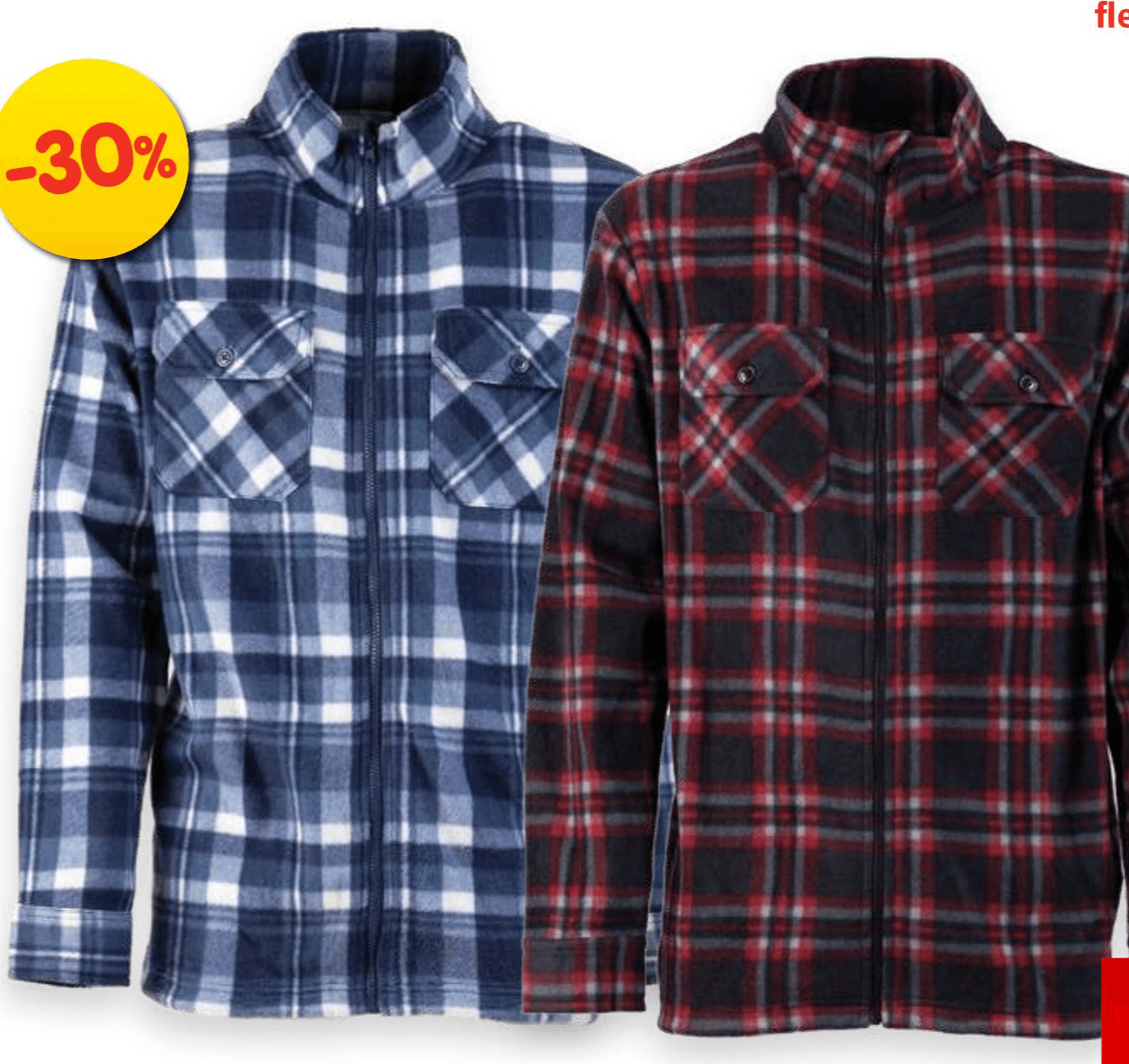 Muški polar fleece kardigan 1 kom