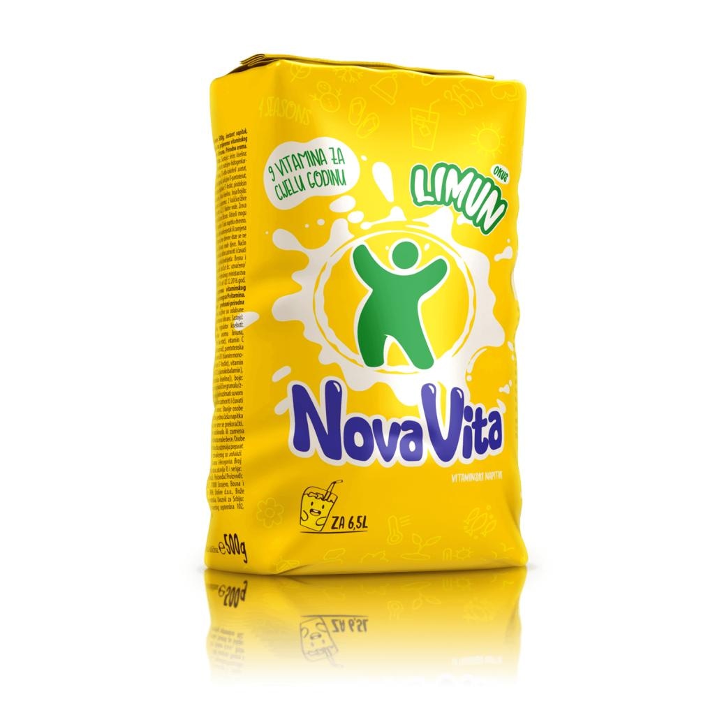 Nova Vita Vitaminski praškasti napitak 500g Nova Vita