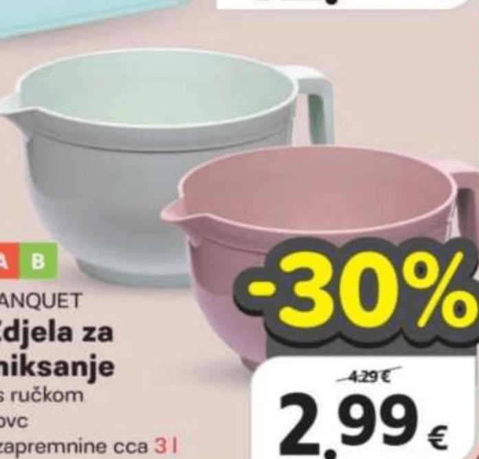 Banquet Zdjela za miksanje cca 3 l