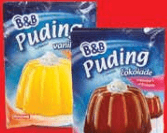 B&B Puding 3x 40 g ili 3x 41 g