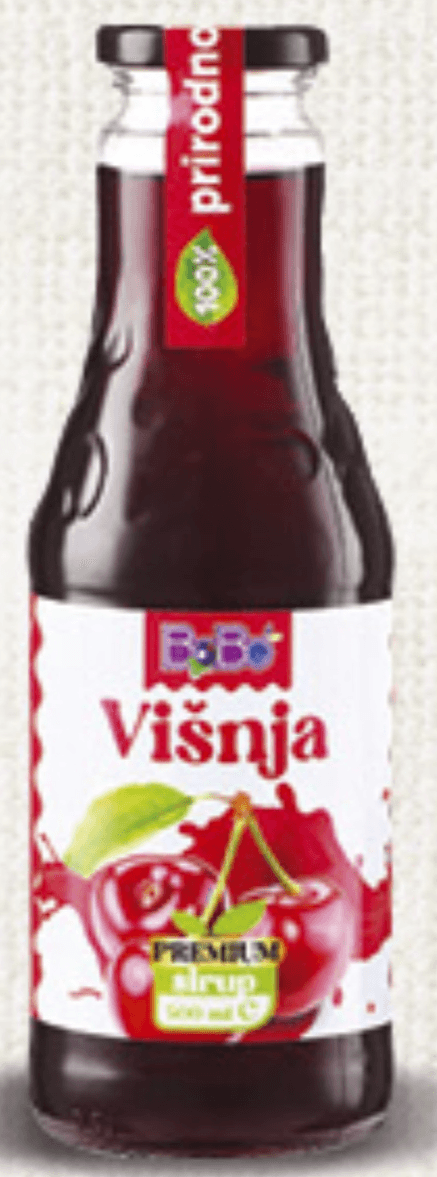 Bobo sirup višnja 0.5l