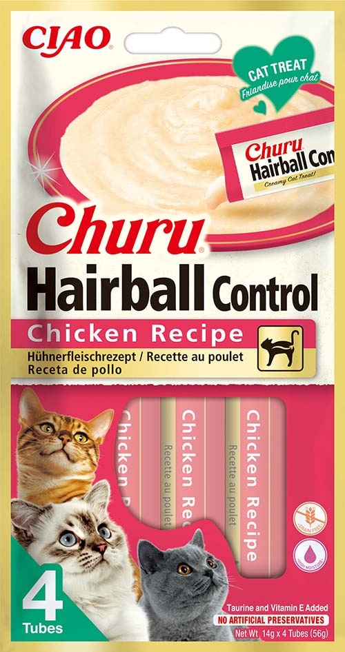 CHURU Hairball Control 4x14g