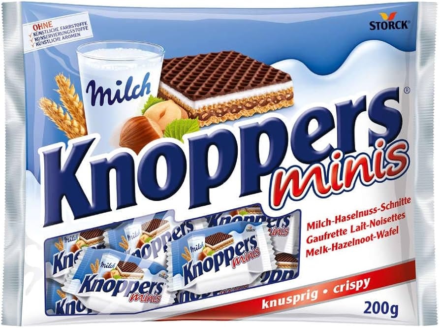 Knoppers Minis 18/1, 200g Knoppers