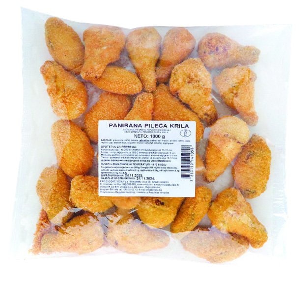 Burger pileći panirani 1 kg Cekin