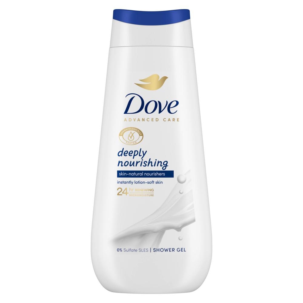 DOVE ADVANCED CARE gel za tuširanje 225 ml